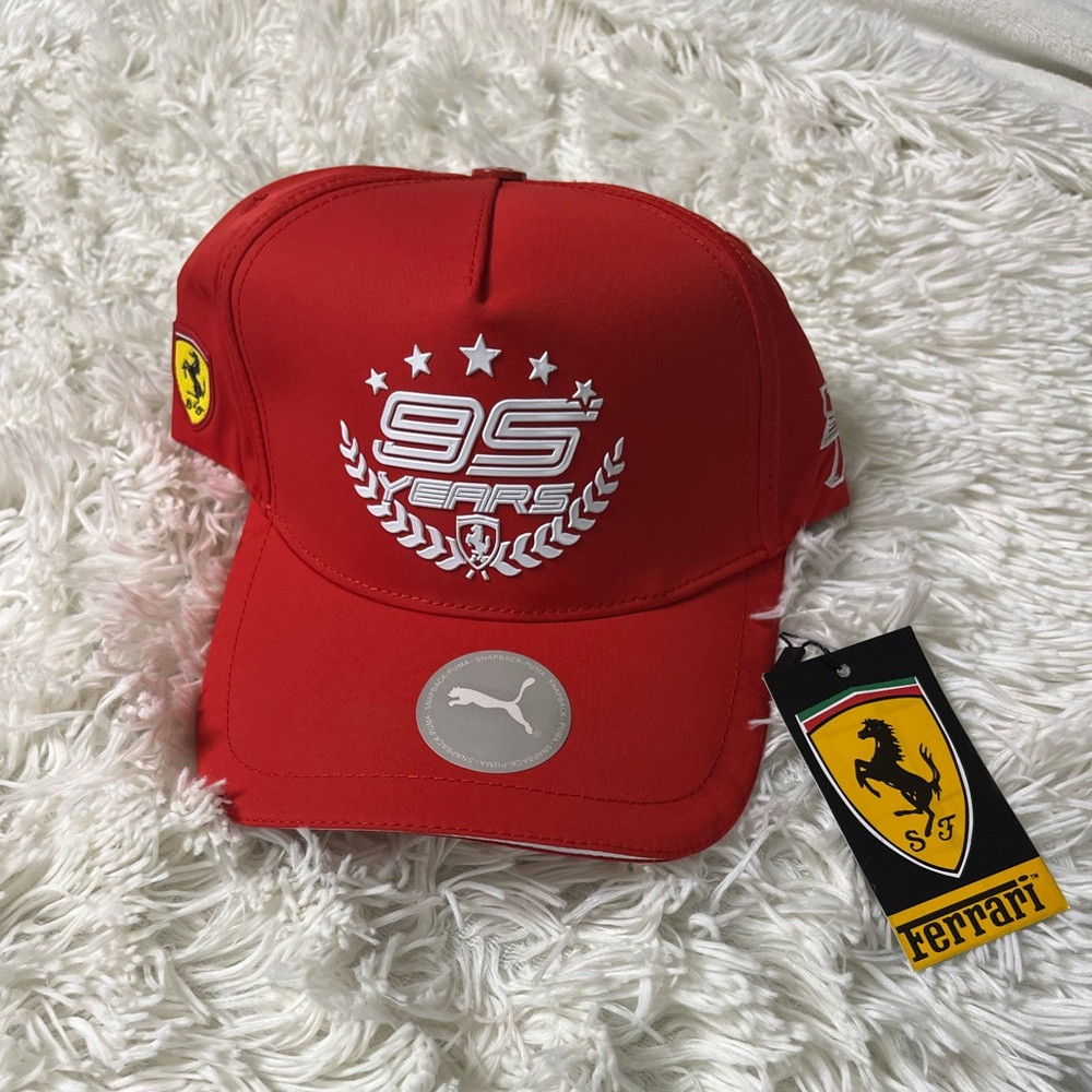 Ferrari Red 95th Anniversary Cap